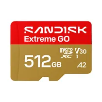 Memoria Micro SD Sandisk Extreme Go 512GB 160-240MB/s