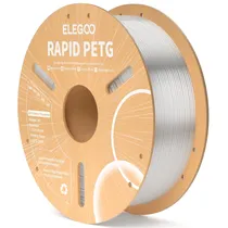Elegoo Filamento Petg p/Impresora 3D 1KG/1.75MM Transparente