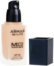 Base Líquida Armaf Beauté Matte Max SPF20 Porcelain 01 - 30ML