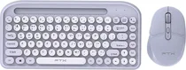 Kit Teclado+Mouse Wireless FTX FTXGK01 BT Purple Portugues