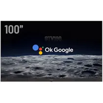 Smart TV Smartfy GTV100 - 4K - HDMI/USB - com Soundbar - Google TV - 100"