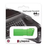 Pen Drive 64GB Kingston DT Exodia M 64GB KC-U2L64-7LG USB-A Verde