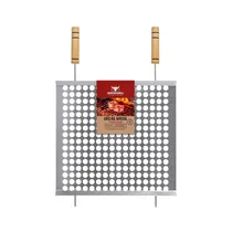 Parrilla Con Rejilla para Monedas Grilazer Gaucho Grill 50 X 50 CM