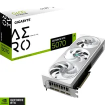 Placa de Vídeo Gigabyte Geforce RTX 5070 Aero Oc Edition 12 GB GDDR7 (GV-N5070AERO OC-12GD) - Branco