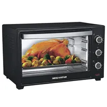 Megastar Horno Electrico HA486C 48L 220V-50HZ Negro/Plata