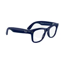 Oculos Ray Ban Meta Wayfarer Gen 2 RW4012 Standard Shiny Cosmic Blue/Transitions Sapphire Lenses
