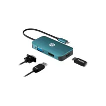 Adaptador USB-C HP DHC-CT200 p/ HDMI/VGA/DP 710084
