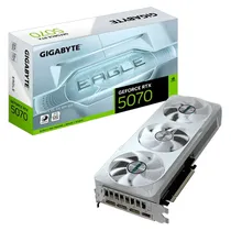 Placa de Vídeo Gigabyte Geforce RTX 5070 Eagle Oc Ice SFF 12GB GDDR7 - Branco (GV-N5070EAGLEOC ICE-12GD)