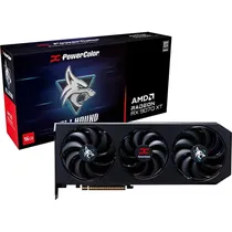 Placa de Vídeo Powercolor Radeon RX 9070 XT Hellhound 16 GB GDDR6 (RX9070XT 16G-L/Oc)