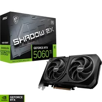 Placa de Vídeo MSI Geforce RTX 5060 Ti Shadow 2X Oc Edition 16 GB GDDR7 (912-V535-029)