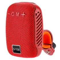 Caixa de Som G-Tide SV01 Bluetooth/Aux/USB Red