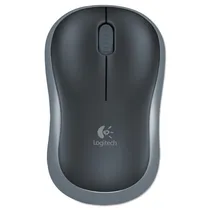 Mouse Logitech M185 Preto/Cinza Sem Fio 910-002225