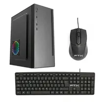 Gabinete Kit FTX PCC-5W3SK 500W/Mouse+Tec/Esp BLK 132363