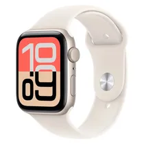 Apple Watch Se 3 2025 MEHG4HN/A Caixa Alumínio 44MM Estelar - Esportiva Estelar