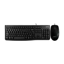 Kit Mouse e Teclado Logitech MK120 - 1000 Dpi - Espanhol