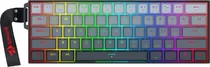 Teclado com Fio Gaming Redragon Fizz Magnetic+ K617GGB-RGB-MP Preto/Cinza (Inglês)