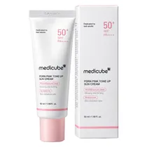 Protetor Solar Facial Medicube PDRN Pink Tone Up Sun Cream 50ML