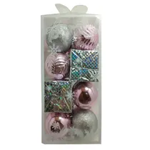 Adorno Navideño Esferas/Cajas de Navidad JT25-HZD056 16 Piezas