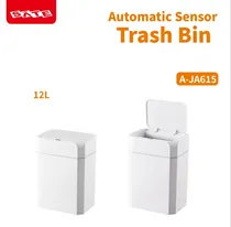 Lixeira Smart Sate A-JA615 12L - Automatica-Recaregavel