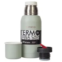 Garrafa Térmica Terrano AC402020467 de 750ML - Verde Oliva