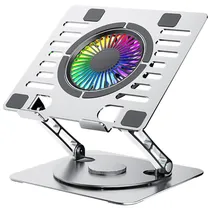 Cooler para Notebook Satellite A-CP24A - USB - RGB - Prata