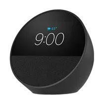 Amazon Alarm Echo Spot Smart Clock With Alexa Black