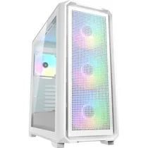 Gabinete Gamer Cougar MX600 Air RGB e-ATX Mid Tower - Branco