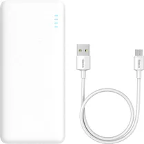 Carregador Portatil Wireless Baseus Airpow 20W 6.000MAH USB-C White P10022807213-00