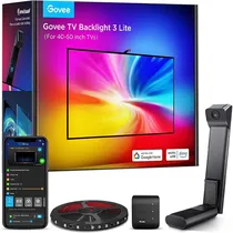 Retroiluminação Inteligente para TV Govee 3 Lite H6097 40"/50" com Câmera - 2,4 Metros
