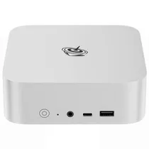 Mini PC Beelink SER9 Pro, AMD Ryzen 7 H 255 de 3.30GHZ, 24GB de Ram, 1TB SSD, Windows Pro, Frost Prata