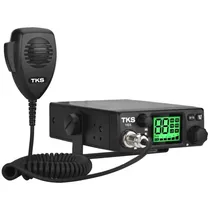 Rádio Amador TKS PX-19DX - 80 Canais - AM/FM - Preto