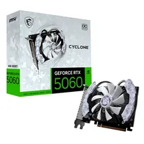 Placa de Vídeo MSI Geforce RTX5060 Cyclone Oc, 8GB GDDR7 912-V812-205 G5060-8CC