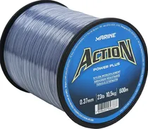 Linha Monofilamento Marine Sports Action Power Plus 23LB 10,5KG 0,37MM 600M