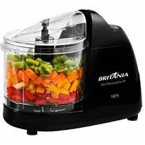 Britania Mini Procesador 2P 160W/360ML 110V Negro