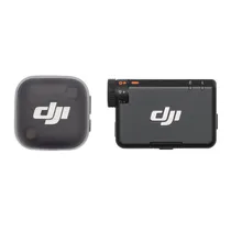 Microfone Lapela Dji Mic Mini 2 Sem Fio para Smartphone - Preto (1 TX + 1 RX)
