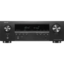 Receiver Av Denon AVR-S570BT 5.2 Canais 8K Uhd 110V - Preto