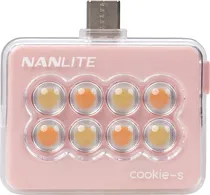 Mini LED Nanlite Cookie-s (Coral Pink)