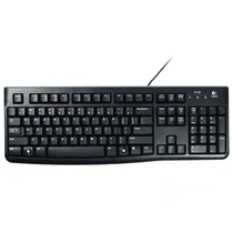 Teclado Logitech K120 com Fio - Preto 920-004422