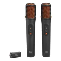 Microfone Sem Fio JBL Easysing Mics - USB-C/Ia - Recarregável - 2 Unidades - Preto