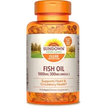 Sundown Fish Oil 1000MG X 72