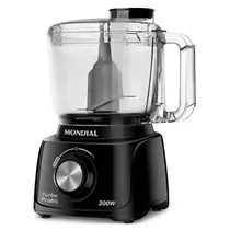 Mini Procesador Mondial MP-16-B Turbo Pratic 300W/500ML 220V - Black