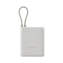 Cargador Portatil Xiaomi 33W 10000 Mah Color Tan(Tostado) Cable Integrado