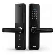 Fechadura Digital Siera SLK50 Smart Lock Biométrica - Preto