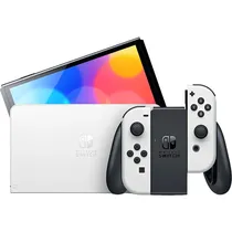 Console Nintendo Switch Oled 64 GB - Branco/Preto + Mario Wonder