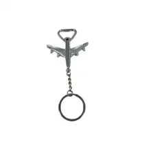 Keychain Ring Airplane Bottle Opener