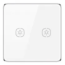 Zigbee Zemismart Botao s/fio 2 Teclas HSB02TZ 0043