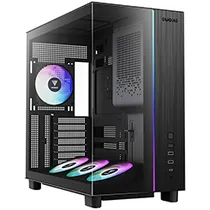 Gabinete Gamer Gamdias Atlas M4 Mid Tower / 4 Cooler / Argb - Preto