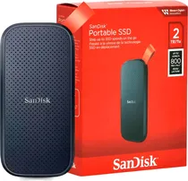 SSD 2TB Externo Portatil Sandisk Type-C/USB 800MB/s SDSSDE30-2T00-G26