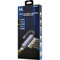 Hub USB-C 3.0 Mtek DS-61TC USB-C 6 Puertos - Plata