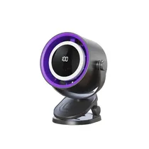 Mini Ventilador Portátil c/Luz LED Cores Diversas